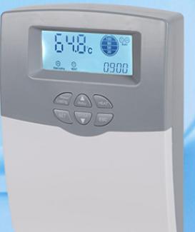 Solar heater controller