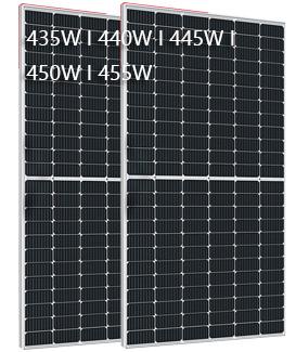 MBB Half Cell panel 435W-455W